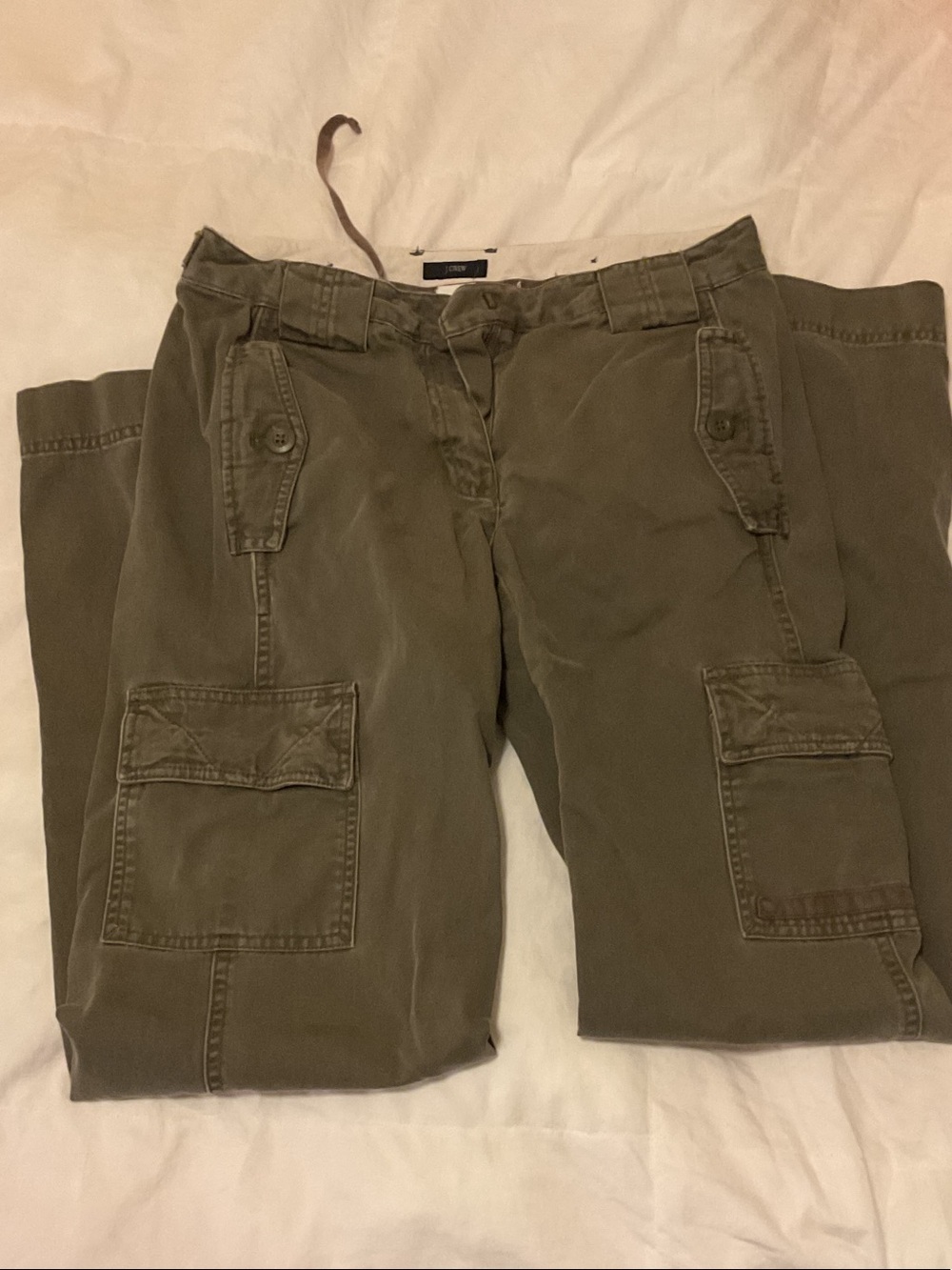 J. Crew Olive Green Cargo Pants